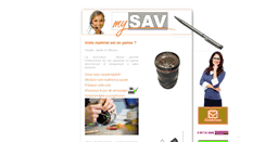 Desktop Screenshot of mysav.fr